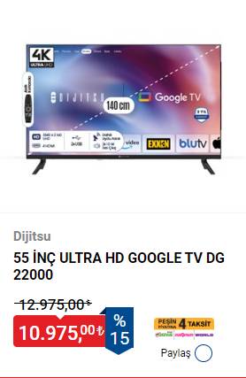 BİM'den kaçırılmayacak çok uygun fiyatlara Televizyon kampanyası! 3 bin 790 TL'ye televizyon 7